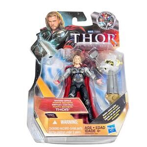 Thor Action Figure 2011 Marvel Movie Series The Mighty Avengers Sword Spike New